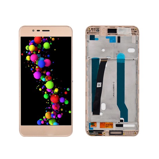 TOUCH+DISPLAY CON FRAME ASUS ZENPHONE 3 MAX/ZC520TL 5,2" DORADO TOUCH+DISPLAY CON FRAME ASUS ZENPHONE 3 MAX/ZC520TL 5,2" DORADO